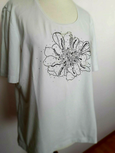 Sehr schöne Damen Bluse mit Glitzer GERRY WEBER Gr. 46 - Bild 2 von 4