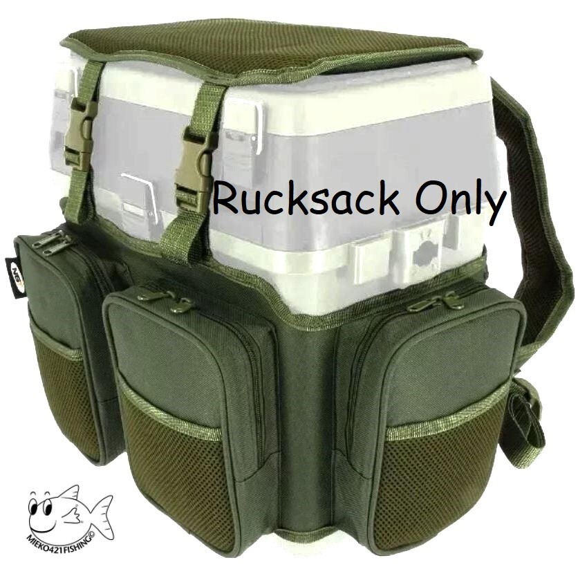 NGT Rucksack Sea Carp Fishing Canvas Carry Bag For Seat Box Harness