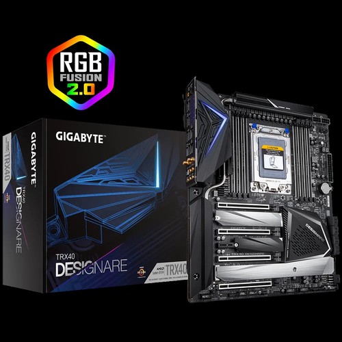 Carte mère GIGABYTE TRX40 DESIGNARE rev1.1 support AMD Ryzen 3990x/3970x- - Photo 2/9