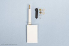 Aeronaut 702428 Rudergarnitur Ruder Schiffsruder Ruderplatt 30x49mm