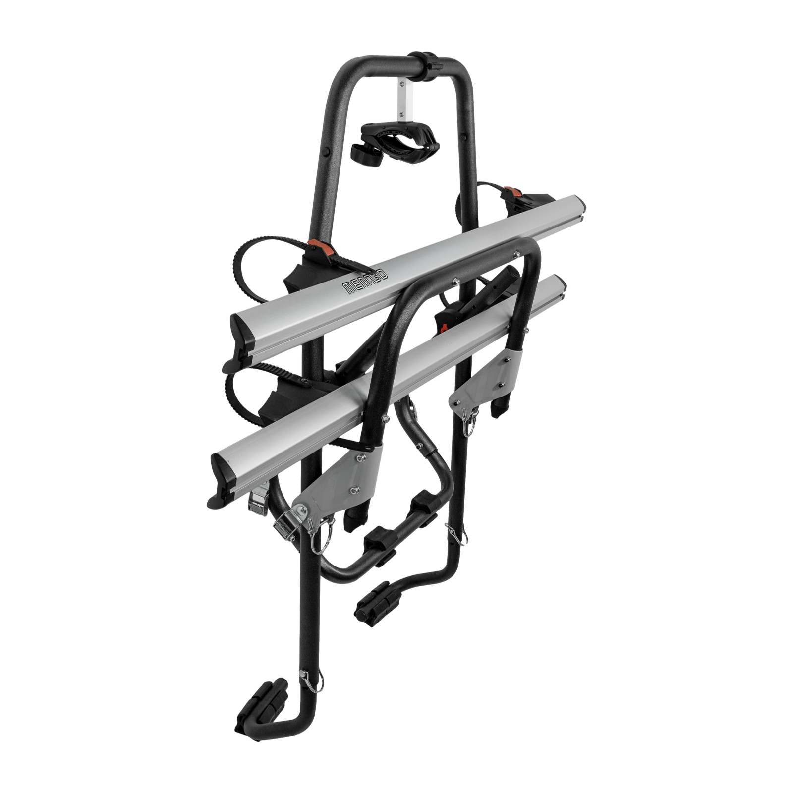 Porte-vélo Menabo Stand Up 2, structure robuste en acier et aluminium