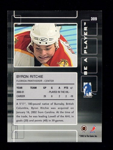 2001-02 ITG Be A Player Memorabilia Series Base Hockey Cards #14-457 You Pick - Picture 109 of 135