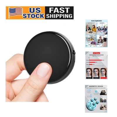 Professional Voice Recorder with 3072Kbps Quality and Magnetic Suction Mount