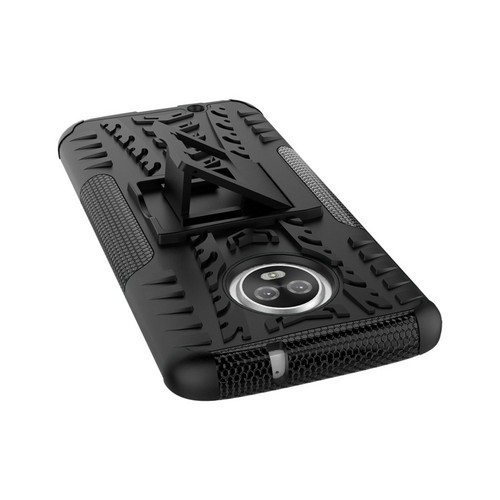 Outdoor Case Tire Rutschfest Kickstand Reifen Hülle Bag Rot für Motorola Moto G6 - Bild 5 von 8