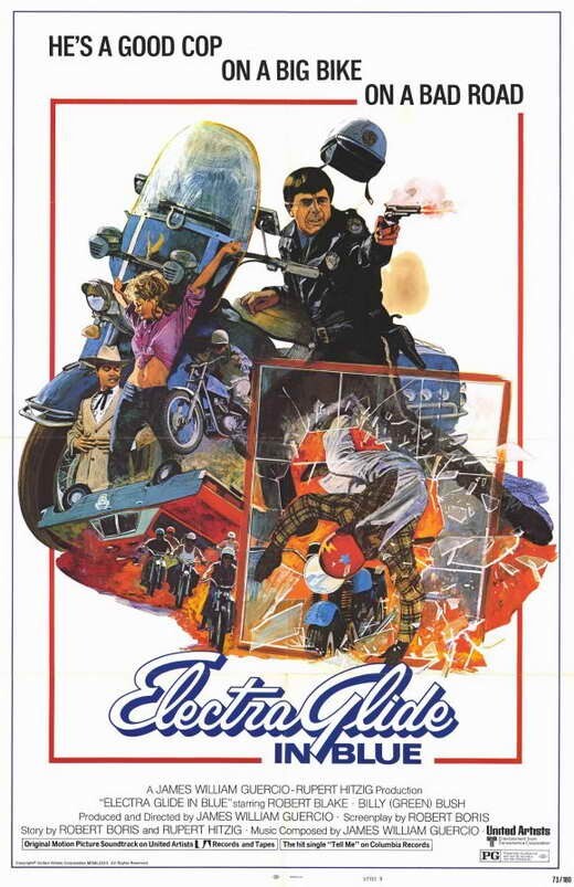 ELECTRA GLIDE IN BLUE (1973) Robert Blake - Public Domain DVD NO