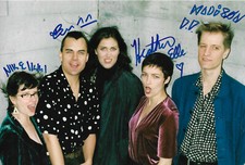 Bodega Punkband full signed 8x12 inch photo autographs Bodega Punkband full signed 8x12 inch photo autographs