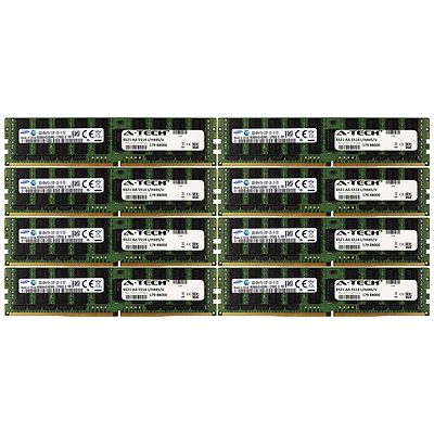 DDR4 2133MHz ECC LRDIMM 256GB Kit 8x 32GB HP ProLiant WS460c BL460c ...