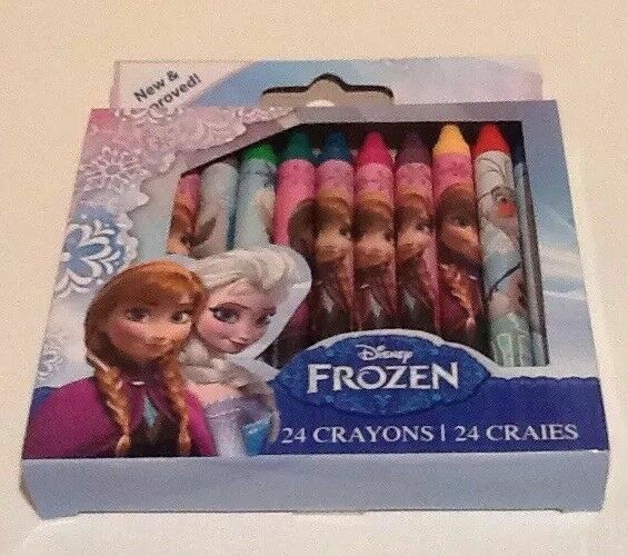 Disney Frozen Crayons 24 Count Elsa Anna for sale online eBay
