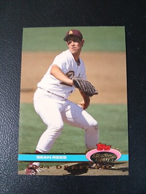 1991 Topps Stadium Club Skydome Sean Rees #150