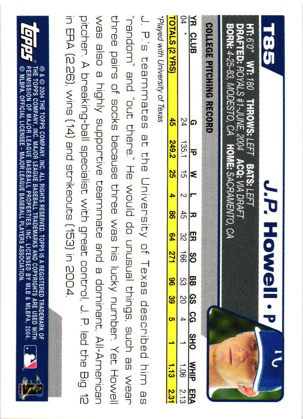 2004 Topps Traded & Rookies Signed MLB Baseball Card RC You Pick for Set - Picture 13 of 49