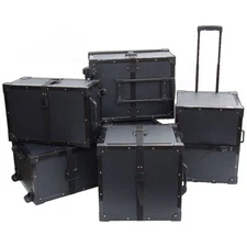 TuffBox Accessory Road Case w/Retractable Handle - ID 20" x 20" x 13" High