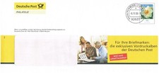 Ganzsache stationary Umschlag Narzisse - Absender Deutsche Post, Blumen, flowers