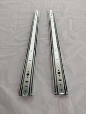 Pair 30" Full Extension 250 LB Capacity Drawer Cabinet Slides Quick Disconnect