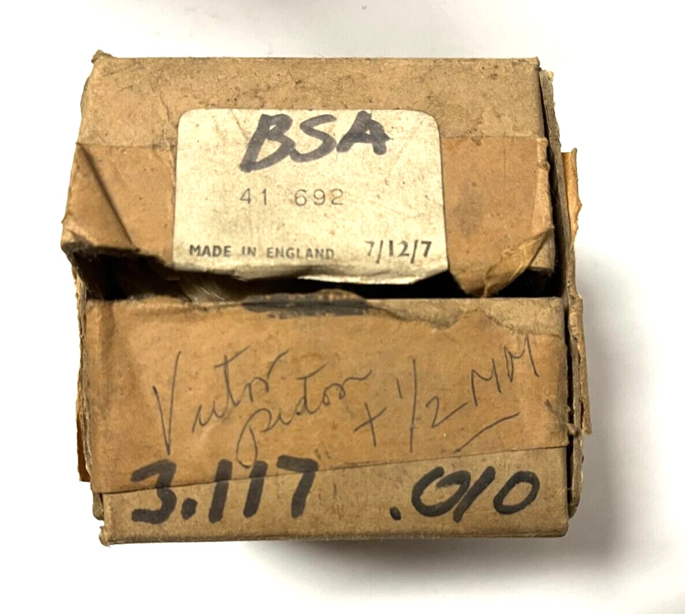 BSA B44 441 VICTOR PISTON ROADSTER ENDURO SPECIAL SHOOTING STAR B44VE B44VS +10 - Image 4 of 4