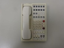 Teledex Diamond L2A-6 DIAL2AASRB6 Ash 2 Line Room Phone with 6 Guest Service Bu