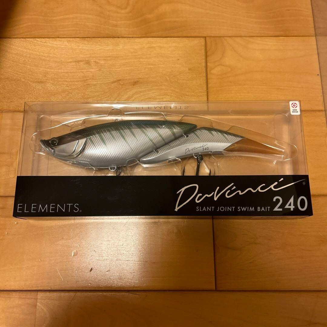 ルアー・フライ Davinci 240 YOAKE ELEMENTS ELEMENTS DA VINCI 240 HASU 240mm/9.4inch 113g/4oz type floating