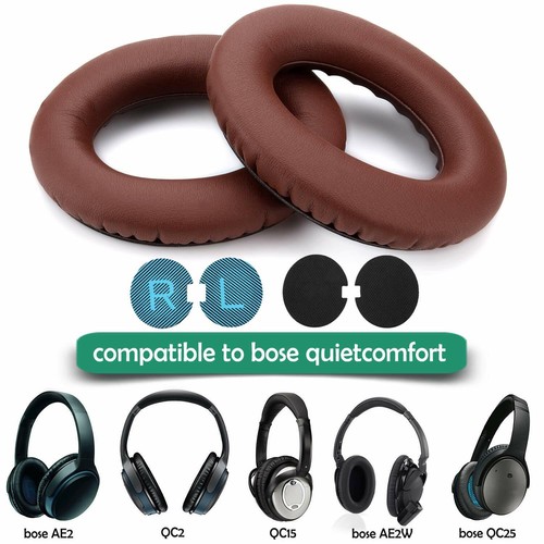 CUSCINETTI di Ricambio per Cuffie Bose Cuscino Memory Form QC2, QC15, QC25,  AE2/2w | eBay