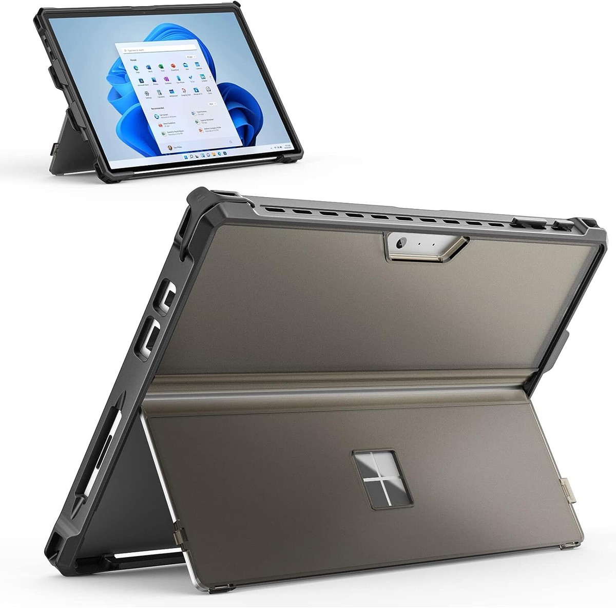 All-in-One Case +Pen Holder for Microsoft Surface Pro 7 Plus