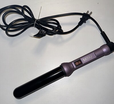 Sedu Pro Styler Curling Wand 1  1/4'' Tourmaline Ceramic Barrel Iron  Tested