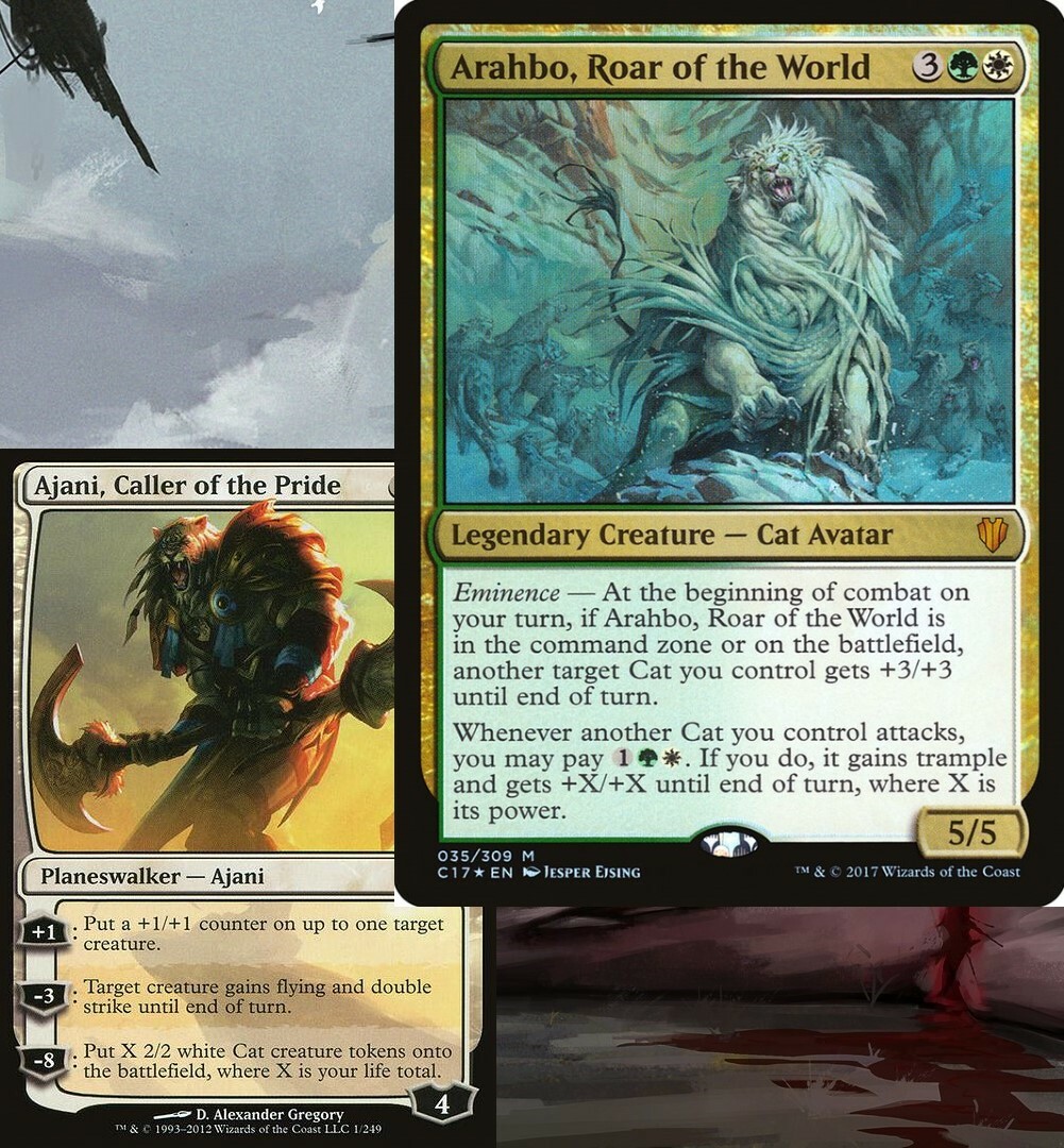 CATS Arahbo, Roar of the World Commander Deck MTG Magic Ready-to-Play  Selesnya | eBay