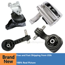 06-10 Honda Civic 1.8L Engine Motor & Transmission Mount Set 4PCS For Auto Trans