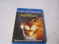 BLU RAY MOVIE PUSS IN BOOTS ANTONIO BANDERAS ANIMATED FILM