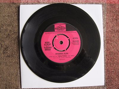 HERB ALPERT AND THE TIJUANA BRASS - SPANISH FLEA - 7'' 45 rpm vinyl record