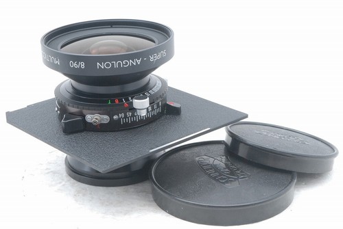 Exc+ Schneider Super Angulon 90mm f/8 f 8 Copal No,0 *14773999 - Picture 9 of 9