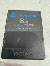 Sony Playstation 2 PS2 Japan Official Memory Cards 8MB Magic Gate