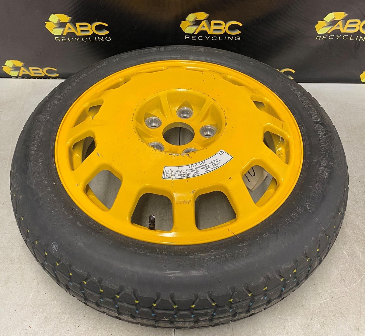 2005-2012 Acura RL Compact Spare Wheel Tire 17x4 ACURA RL 05-12