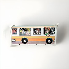 NOS Circa 1980s Vintage PSI Decorated Mail Box Motorhome RV Design No. 2-81