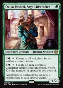 Oviya Pashiri, Sage Lifecrafter x4 - Kaladesh - NM-Mint, English - Kaladesh