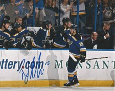 St Louis Blues Robby Fabbri Autographed Signed 8x10 Photo COA TWO