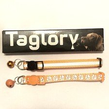 Cat Collars- Orange 2pk 