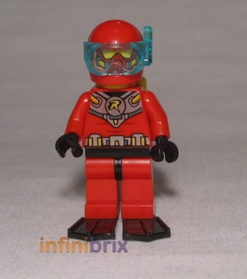 Lego Scuba Robin Minifigure from Set 76027 Batman Super Heroes NEW