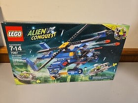 Lego 7067 Alien Conquest Jet-Copter Encounter  Retired 100% Complete 2011