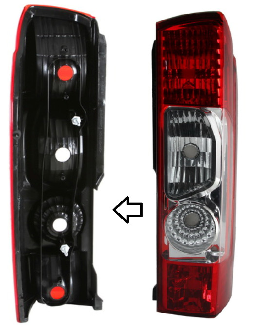 Feu arriere droit Fiat Ducato reparez votre phare casse 2006-2014 avec la piece 0001366453080