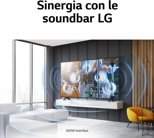 LG Serie UR78 43" 4K,HDR10, 3 HDMI, Game Optimizer, Wi-Fi 5, Smart TV WebOS 23 - Foto 9 di 10
