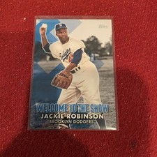 JACKIE ROBINSON #WTTS-1 | 2022 Topps Series 1 WELCOME TO THE SHOW | Dodgers