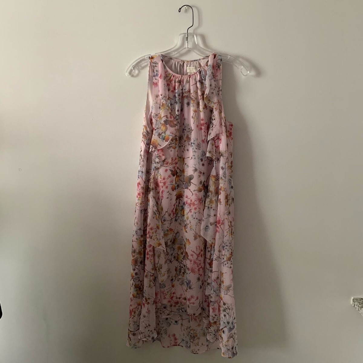 ted baker grey floral dress Short Homecoming Dress, Satin Homecoming Dress, Black Homecoming Dress –  Dairy Bridal main image 1