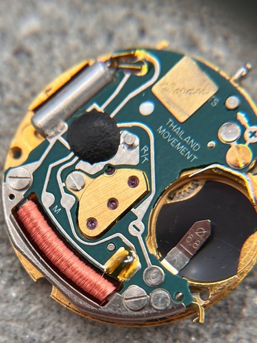 #1590 ORIGINAL CHOPARD ST. MORITZ 8024 ETA 956.112 UHRWERK MOVEMENT PART - Picture 5 of 7