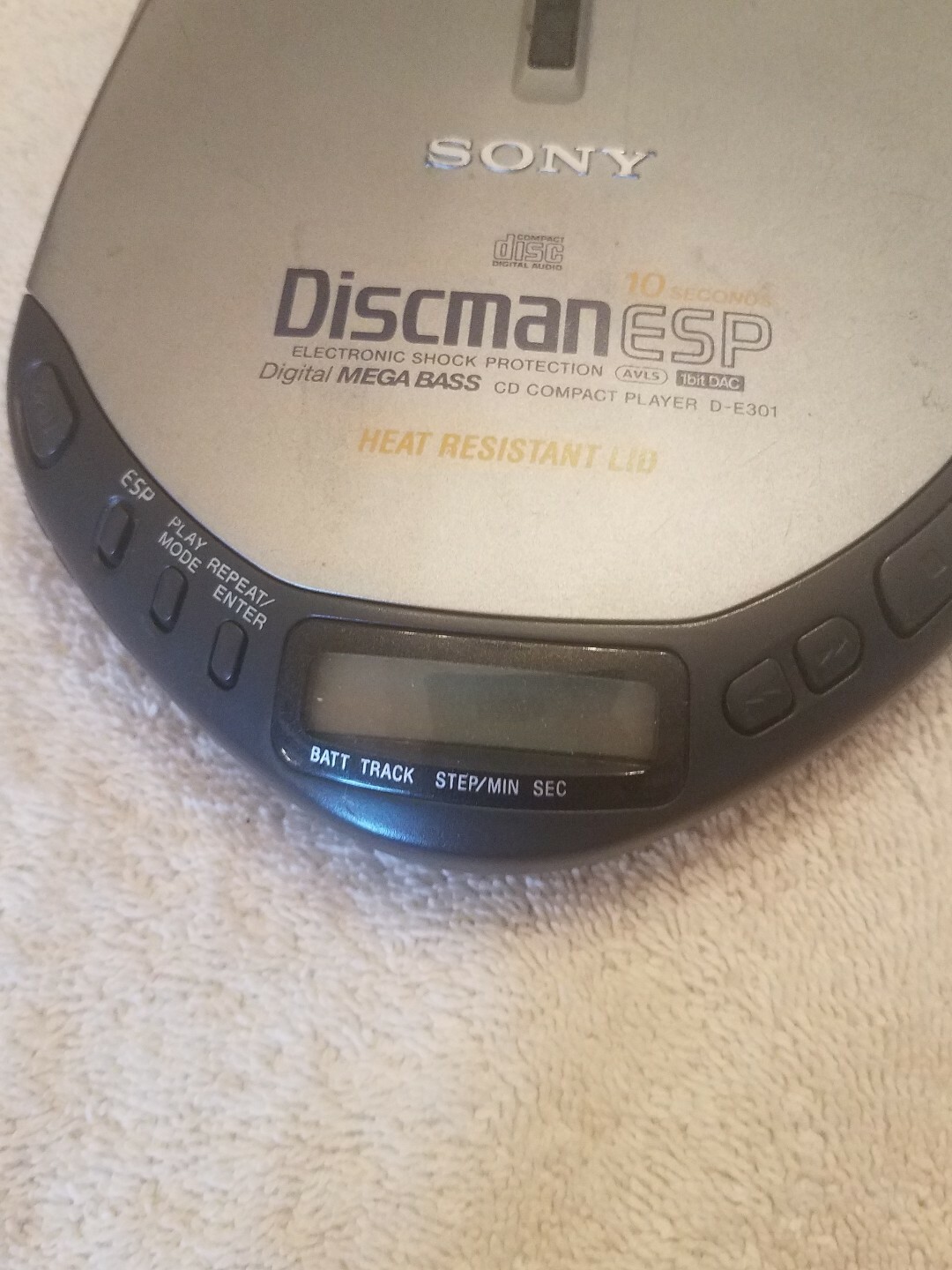 Sony Discman ESP Used  cd player With Generic Headphones-SHIPS N 24 HOURS