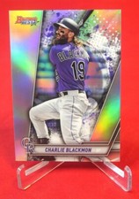Charlie Blackmon Refractor Bowman's Best 2019 Baseball Card #15 MT