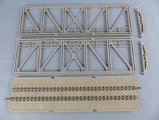 JOUEF Ho , pont complet avec rails gris clair