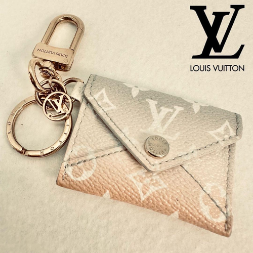 Auth Louis Vuitton Monogram Pochette Cles Kirigami Pool M00303 Coin Case Keyring - 第 1/10 張圖片