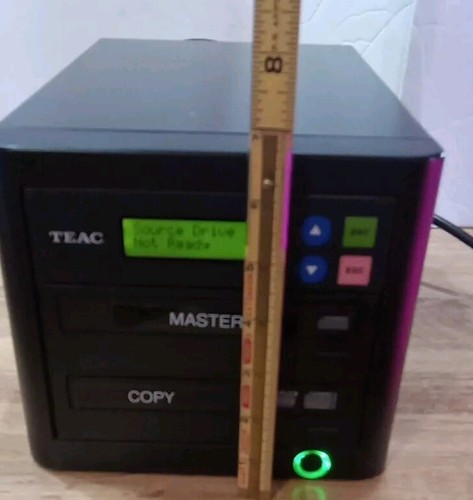 TEAC DVW-D11 DVD CD Duplicator Disc Copier Burner Standalone 1:1 Tested And Work - Afbeelding 10 van 11
