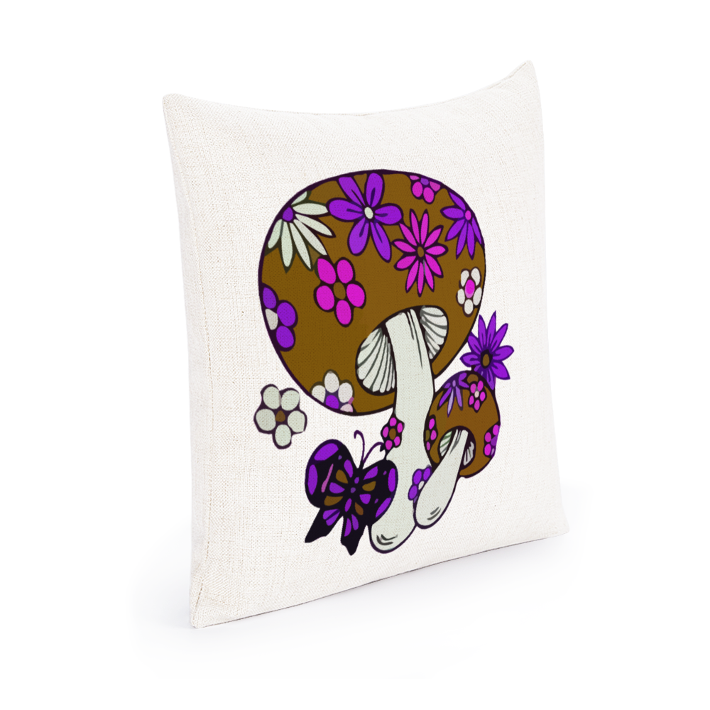 vintage style double sided linen pillow throw cushion eBay