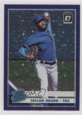 2019 Panini Donruss Optic Rated Rookies Purple Stars Prizm /125 Taylor Hearn 3d6