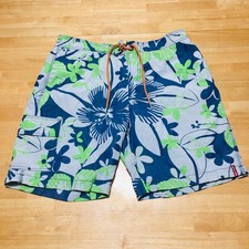 Tommy Bahama RELAX Swim Trunks Mens Large Mesh Lined Board Shorts Floral