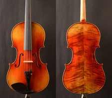 Oil VR!Strad copy !An Advanced model 16.5" Body 420MM Viola,Warm deep tone